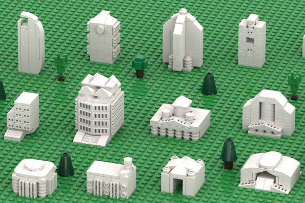 Learn to create simple LEGO micro buildings